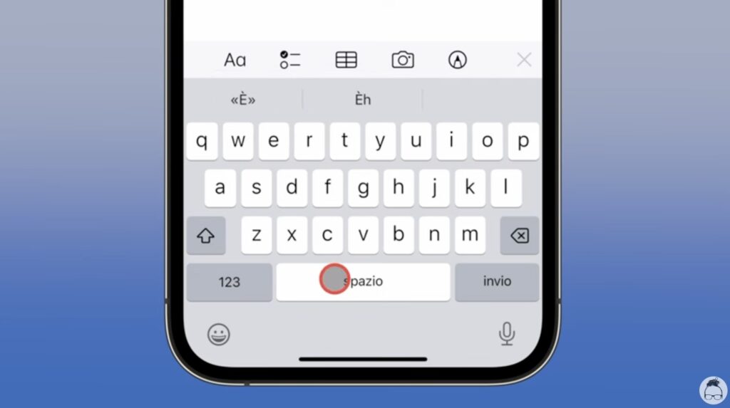 Come utilizzare la tastiera dell'iPhone
