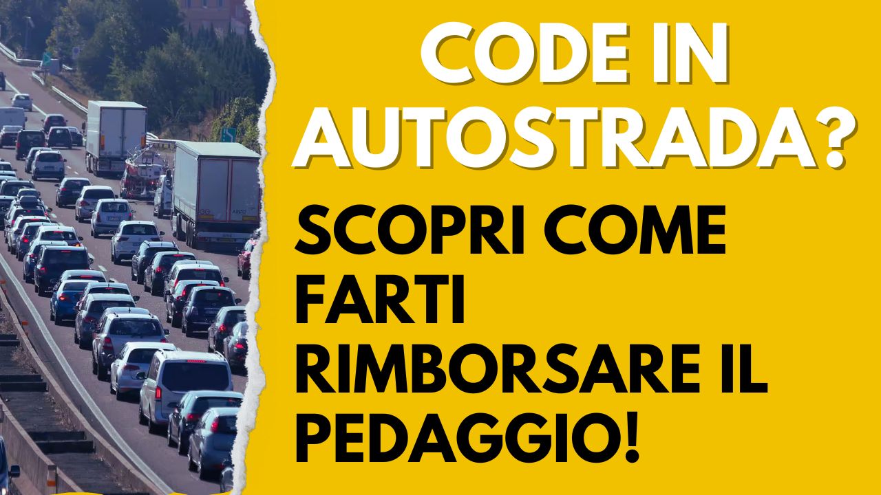 code in autostrada, come farsi rimborsare