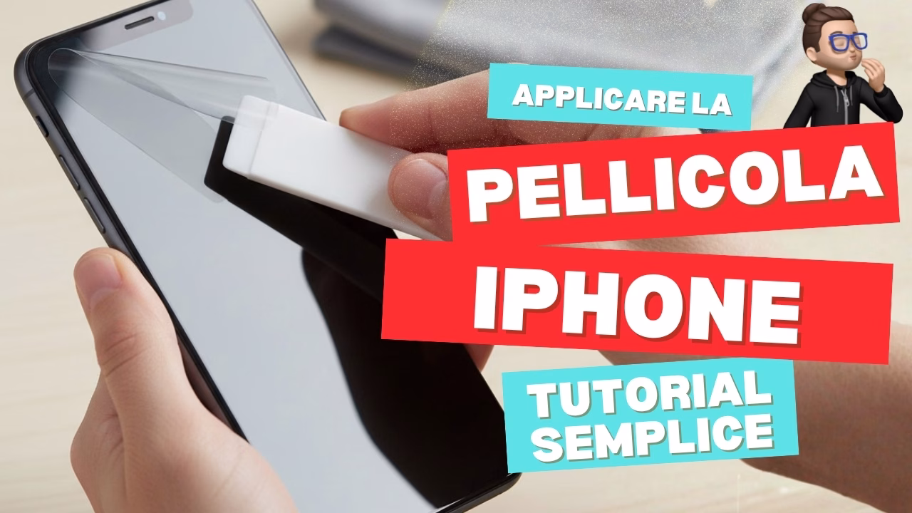 come applicare la pellicola all'iphone